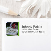 Étiquettes de adresse personnalisés de la crosse (En situation)