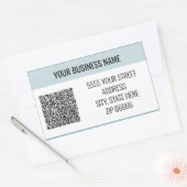 Étiquettes de adresse personnalisés de nom de code (Enveloppe)