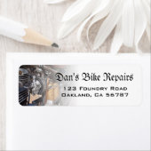 Étiquettes de adresse personnalisés du moteur de m (En situation)