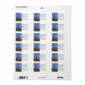 Étiquettes de adresse phare (Feuille entière)