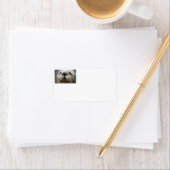 Étiquettes de adresse photo du visage de Sea Otter (En situation)