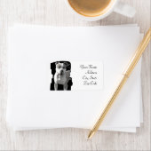 Étiquettes de adresse Pitbull (En situation)