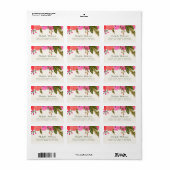 Étiquettes de adresse vintages (Feuille entière)