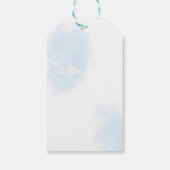 Étiquettes de Baby shower d'ours Merci (Dos)