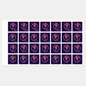 Étiquettes de Ballerina (Feuille)