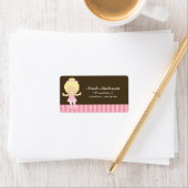 Étiquettes de Ballerina (En situation)