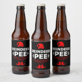 Étiquettes de bière de Noël drôles (Bouteilles)