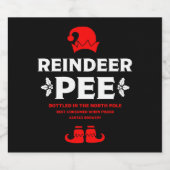 Étiquettes de bière de Noël drôles (Étiquettes simples)
