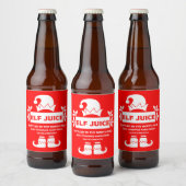 Étiquettes de bière de Noël drôles (Bouteilles)