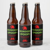 Étiquettes de bière de Noël drôles (Bouteilles)