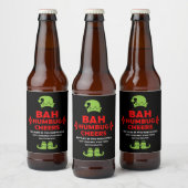 Étiquettes de bière de Noël drôles (Bouteilles)