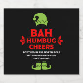 Étiquettes de bière de Noël drôles (Étiquettes simples)