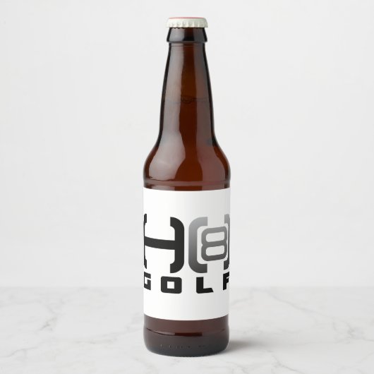 Étiquettes de bière H8 Golf  (Devant)