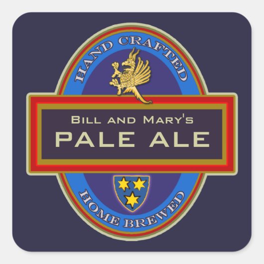 Étiquettes de bières maison personnalisés (Devant)