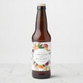 Étiquettes de bières personnalisés pour Mariage d' (Devant)