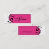 Étiquettes de bijoux élégantes (Devant / Derrière)