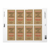 Étiquettes de biscuits de vacances pour échange de (Feuille entière)