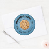 Étiquettes de biscuits personnalisés au beurre d'a (Enveloppe)