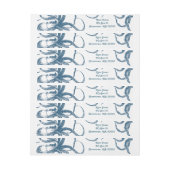 Étiquettes de bouclage de poulpe (Feuille)