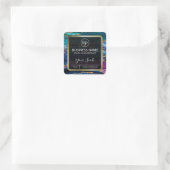 Étiquettes de bougie d'agate de paon (Sac)