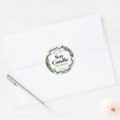 Étiquettes de bougie de soja tropical (Enveloppe)