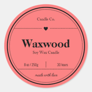 Étiquettes de bougies, Étiquettes alimentaires, Co