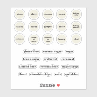 Étiquettes de boulangerie