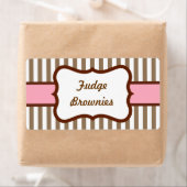 Étiquettes de boulangerie Vintage customisée (En situation)