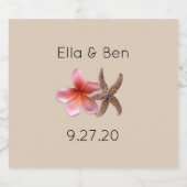 Étiquettes de bouteille de bière de mariage person (Étiquettes simples)