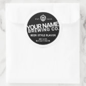 Étiquettes de bouteille de bière personnalisés - C (Sac)