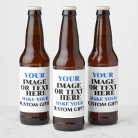 Étiquettes de bouteille de bière personnalisés, pe