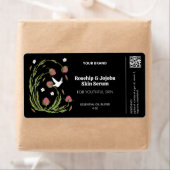 Étiquettes de bouteille de dropper de Botanique No (En situation)