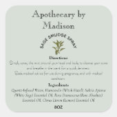 Étiquettes de bouteille de gaz à effet de serre su (Devant)