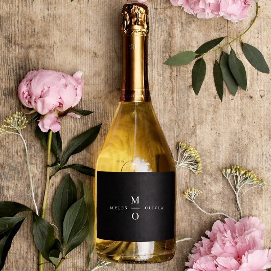 Étiquettes de bouteille de mariage | Étiquette de