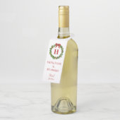 Étiquettes de bouteille de vin personnalisées pour (Incliné)