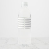 Étiquettes de bouteille d'eau Cendrillon (Dos)