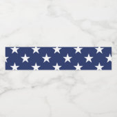 Étiquettes de bouteille d'eau patriotique - Drapea (Étiquettes simples)