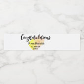 Étiquettes de bouteille d'eau personnalisée, fête  (Étiquettes simples)