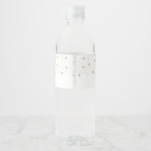 Étiquettes de bouteille d'eau pour fête d'annivers (Dos)