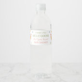 Étiquettes de bouteille d'eau pour la soirée de gl (Devant)