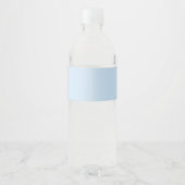 Étiquettes de bouteille d'eau Princesse Cendrillon (Dos)