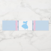 Étiquettes de bouteille d'eau Princesse Cendrillon (Étiquettes simples)