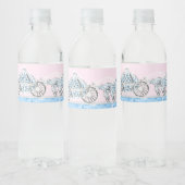 Étiquettes de bouteille d'eau Princesse Cendrillon (Bouteilles)