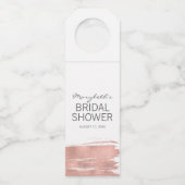 Étiquettes de bouteille pour Baby Shower de mariag (Devant)