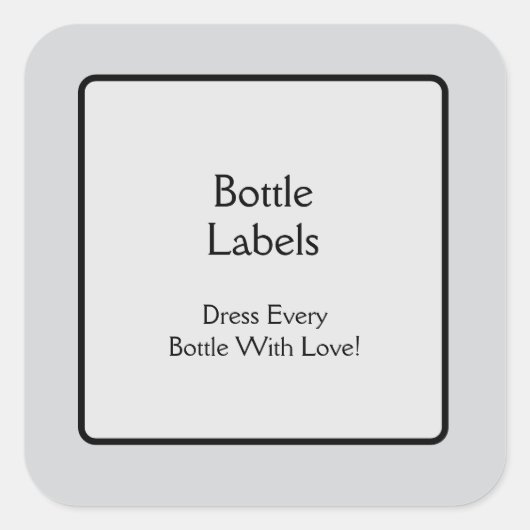 Étiquettes de bouteilles (Devant)