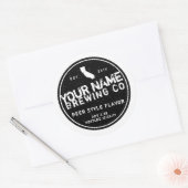 Étiquettes de bouteilles de bière personnalisés -  (Enveloppe)