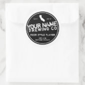 Étiquettes de bouteilles de bière personnalisés -  (Sac)