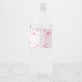 Étiquettes de bouteilles de mariage | Bouteille d' (Dos)