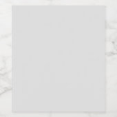 Étiquettes de bouteilles de vin (Étiquettes simples)