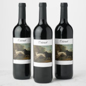 Étiquettes de bouteilles de vin Cabernet (Bouteilles)
